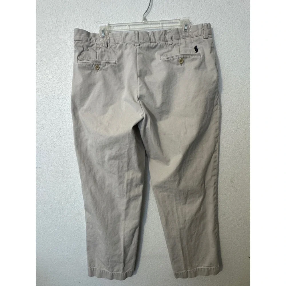 Polo Ralph Lauren Men's Preston Chino Pants Beige Size‎ 36/30 Casual